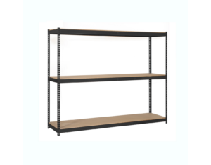 Estante Industrial 3 Prateleiras em Madeira